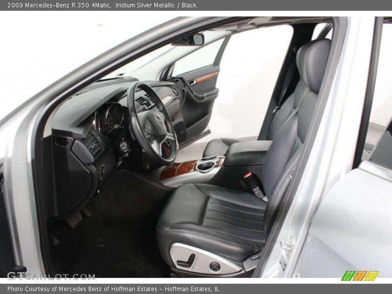 Iridium Silver Metallic / Black 2009 Mercedes-Benz R 350 4Matic