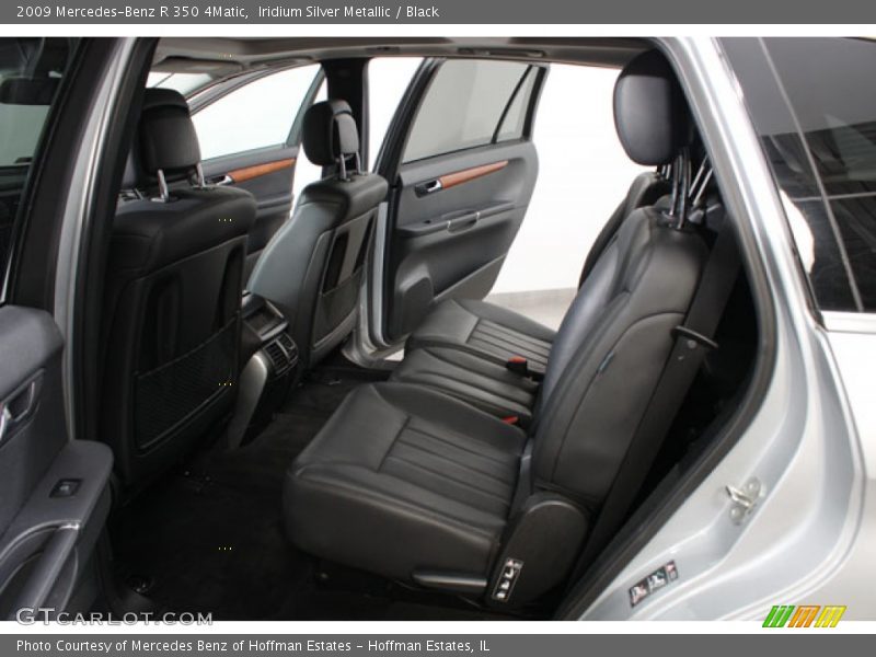 Iridium Silver Metallic / Black 2009 Mercedes-Benz R 350 4Matic