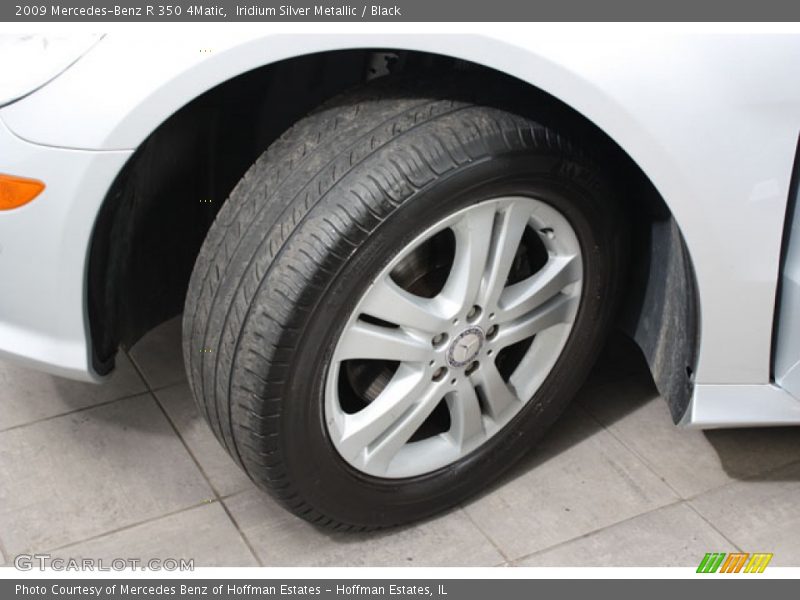 Iridium Silver Metallic / Black 2009 Mercedes-Benz R 350 4Matic