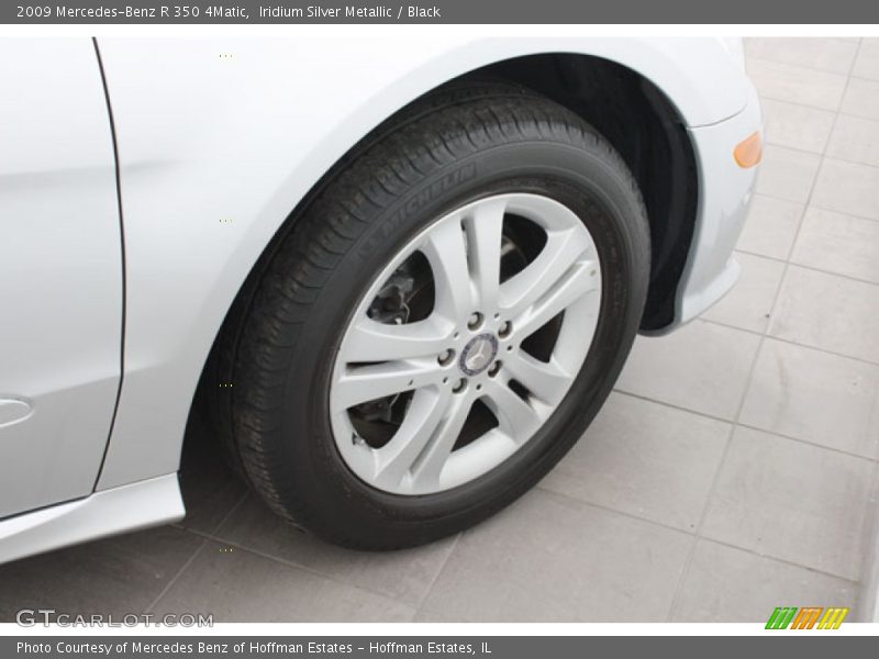 Iridium Silver Metallic / Black 2009 Mercedes-Benz R 350 4Matic