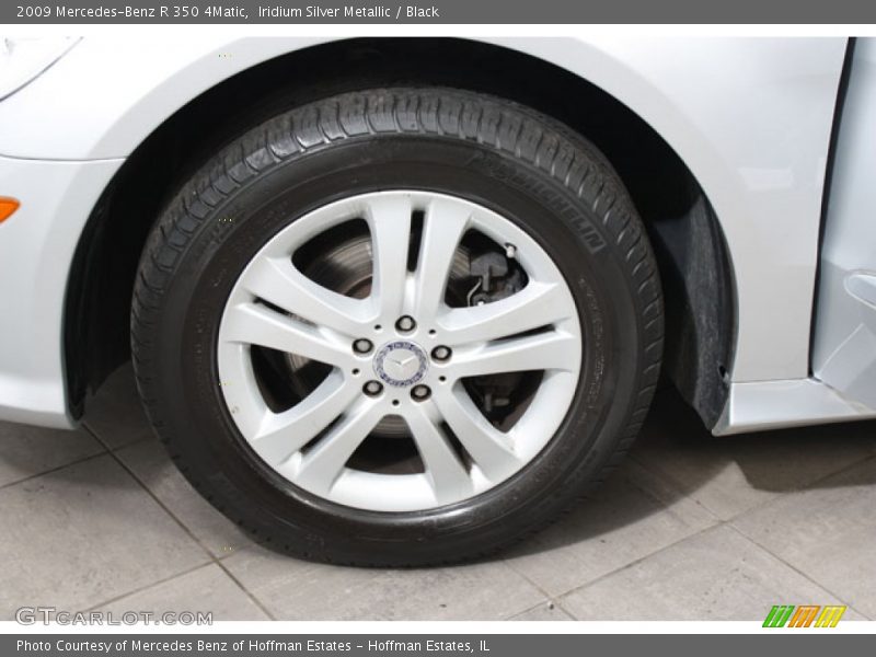 Iridium Silver Metallic / Black 2009 Mercedes-Benz R 350 4Matic
