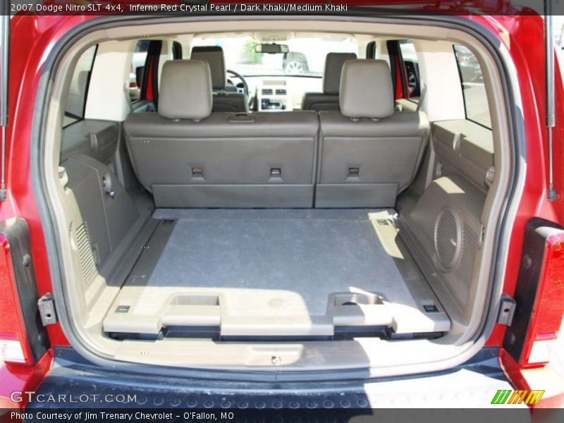 Inferno Red Crystal Pearl / Dark Khaki/Medium Khaki 2007 Dodge Nitro SLT 4x4