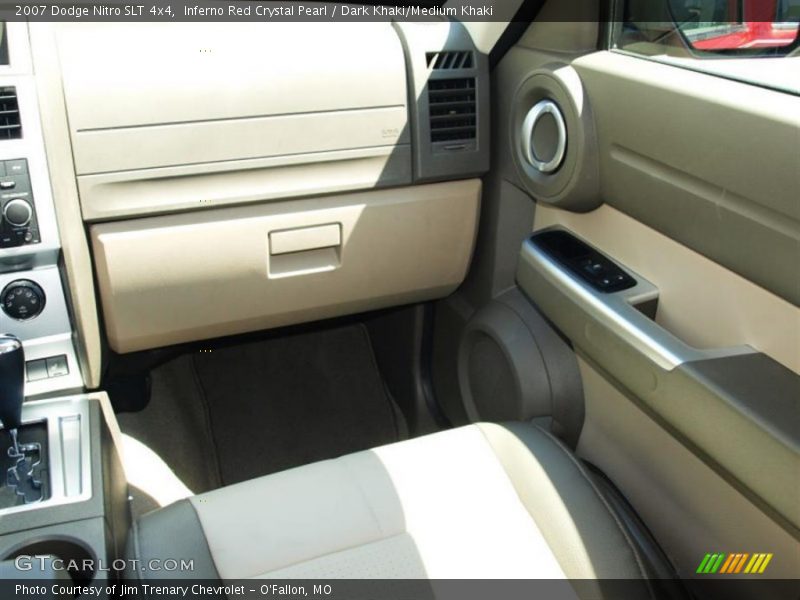 Inferno Red Crystal Pearl / Dark Khaki/Medium Khaki 2007 Dodge Nitro SLT 4x4
