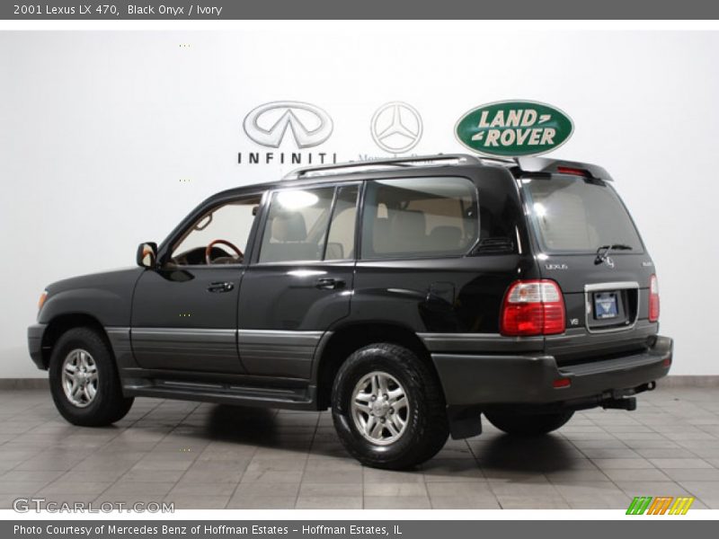 Black Onyx / Ivory 2001 Lexus LX 470