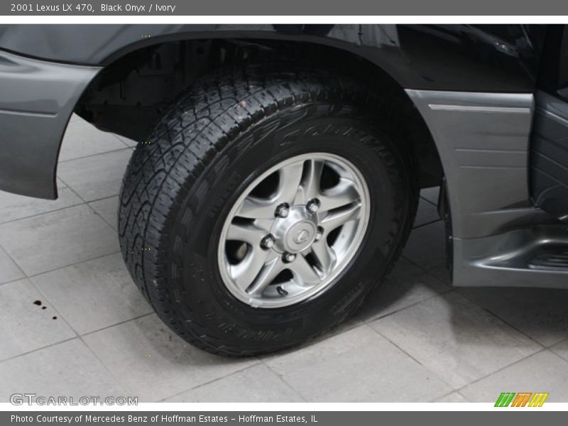 Black Onyx / Ivory 2001 Lexus LX 470