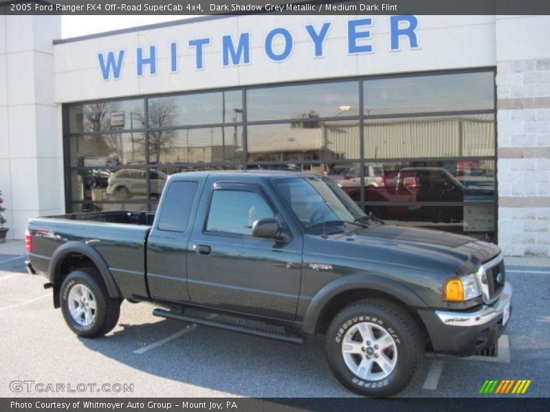 Dark Shadow Grey Metallic / Medium Dark Flint 2005 Ford Ranger FX4 Off-Road SuperCab 4x4