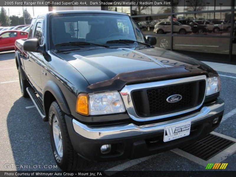 Dark Shadow Grey Metallic / Medium Dark Flint 2005 Ford Ranger FX4 Off-Road SuperCab 4x4