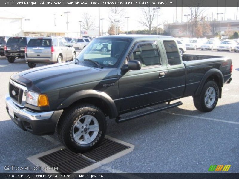 Dark Shadow Grey Metallic / Medium Dark Flint 2005 Ford Ranger FX4 Off-Road SuperCab 4x4