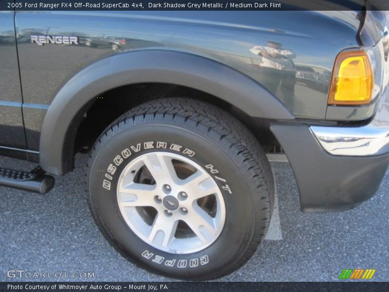 Dark Shadow Grey Metallic / Medium Dark Flint 2005 Ford Ranger FX4 Off-Road SuperCab 4x4