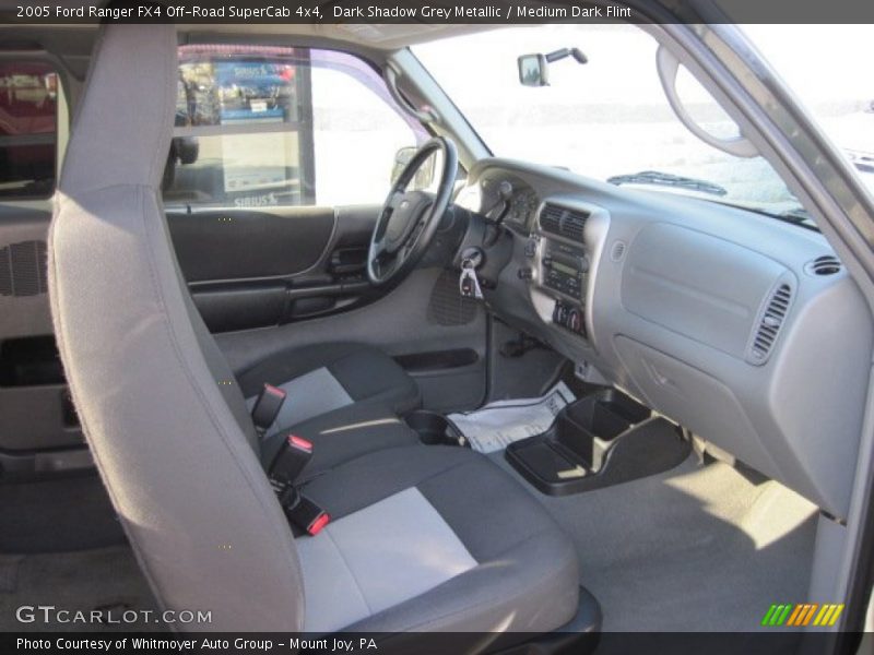 Dark Shadow Grey Metallic / Medium Dark Flint 2005 Ford Ranger FX4 Off-Road SuperCab 4x4