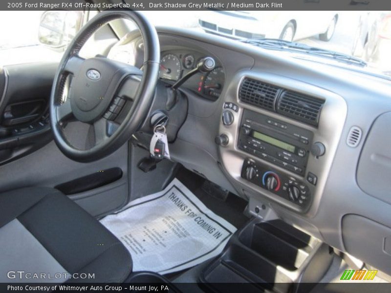 Dark Shadow Grey Metallic / Medium Dark Flint 2005 Ford Ranger FX4 Off-Road SuperCab 4x4