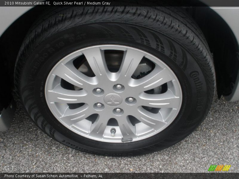 Quick Silver Pearl / Medium Gray 2010 Mitsubishi Galant FE