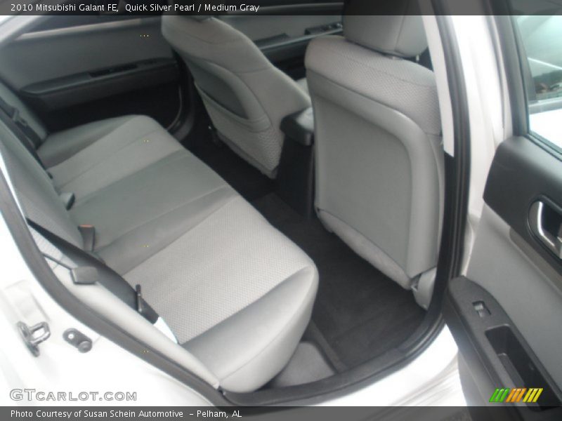 Quick Silver Pearl / Medium Gray 2010 Mitsubishi Galant FE