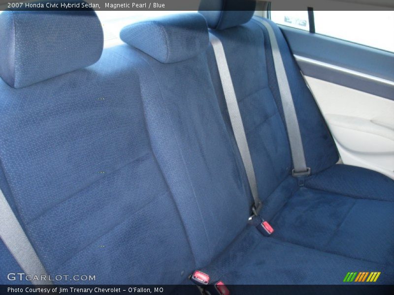 Magnetic Pearl / Blue 2007 Honda Civic Hybrid Sedan