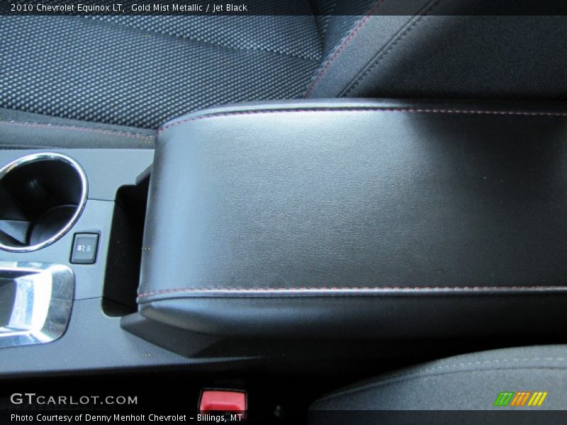 Gold Mist Metallic / Jet Black 2010 Chevrolet Equinox LT