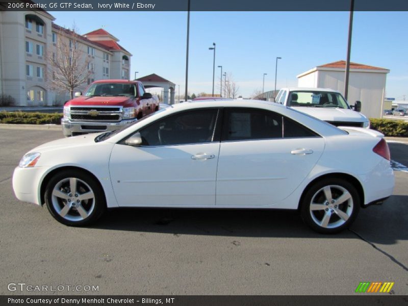 Ivory White / Ebony 2006 Pontiac G6 GTP Sedan