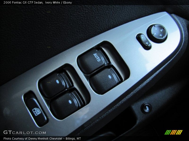 Ivory White / Ebony 2006 Pontiac G6 GTP Sedan