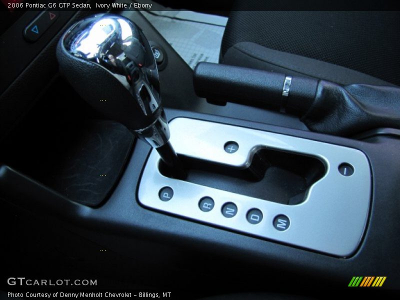 Ivory White / Ebony 2006 Pontiac G6 GTP Sedan