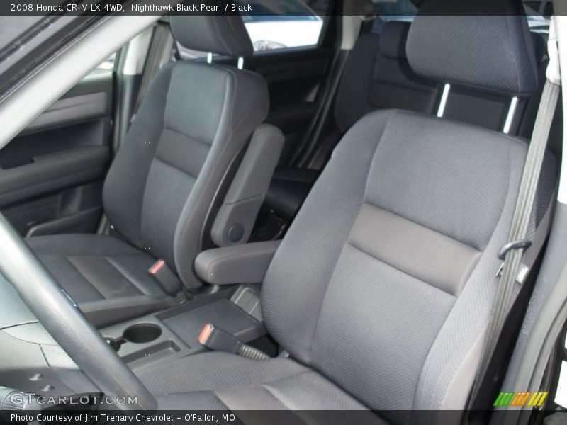 Nighthawk Black Pearl / Black 2008 Honda CR-V LX 4WD