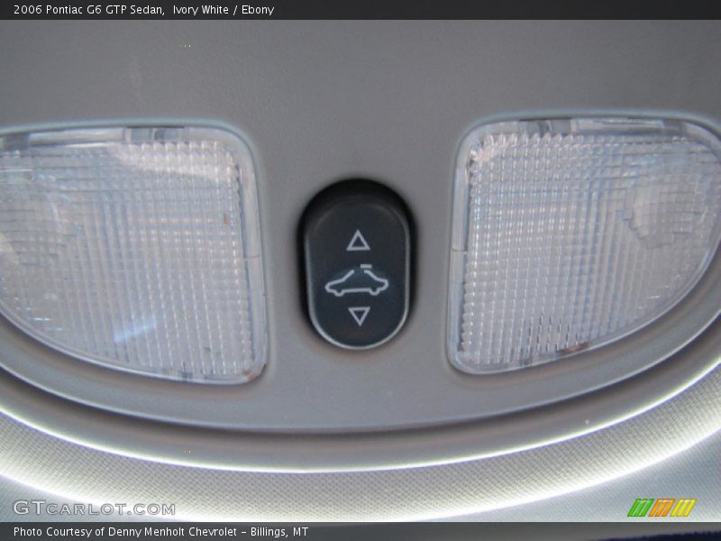 Ivory White / Ebony 2006 Pontiac G6 GTP Sedan
