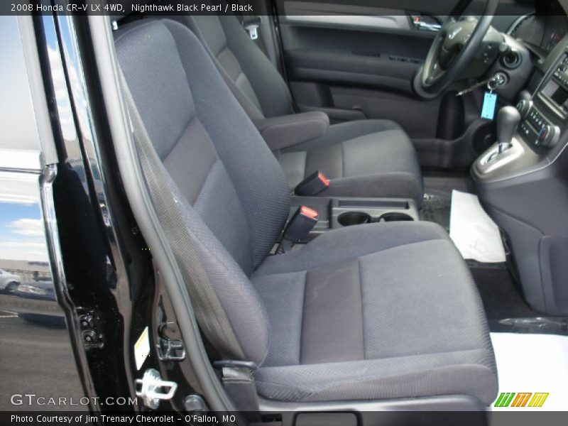 Nighthawk Black Pearl / Black 2008 Honda CR-V LX 4WD