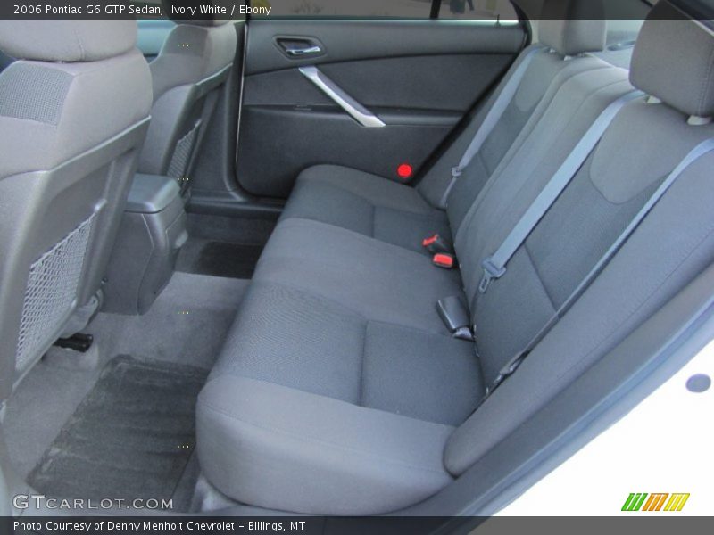 Ivory White / Ebony 2006 Pontiac G6 GTP Sedan