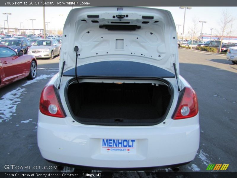 Ivory White / Ebony 2006 Pontiac G6 GTP Sedan