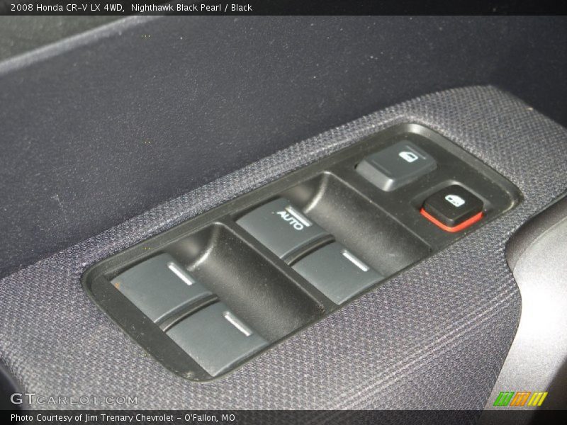 Nighthawk Black Pearl / Black 2008 Honda CR-V LX 4WD