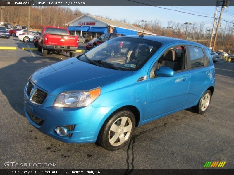 Orbit Blue Metallic / Charcoal 2009 Pontiac G3