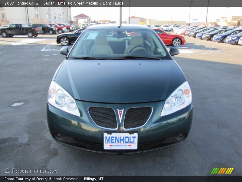 Emerald Green Metallic / Light Taupe 2007 Pontiac G6 GTP Sedan