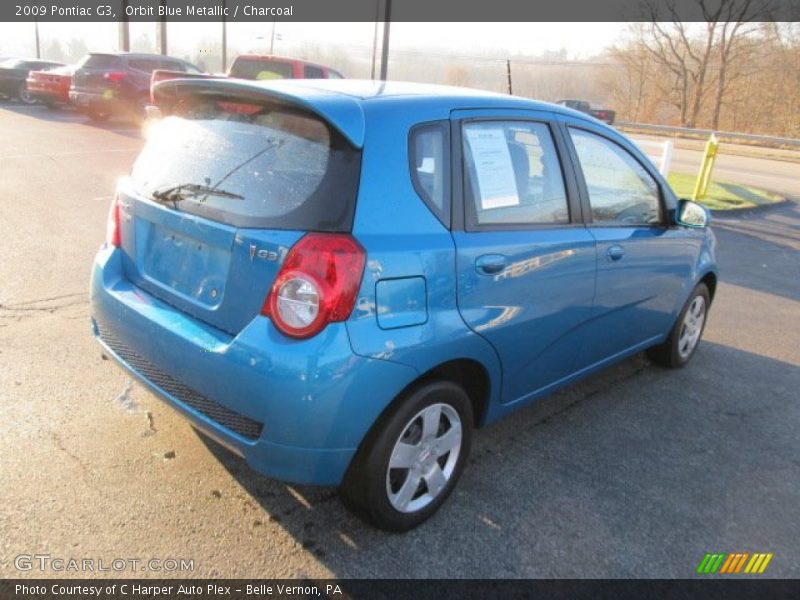 Orbit Blue Metallic / Charcoal 2009 Pontiac G3