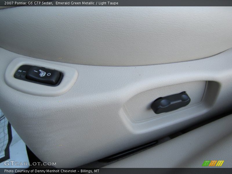 Emerald Green Metallic / Light Taupe 2007 Pontiac G6 GTP Sedan