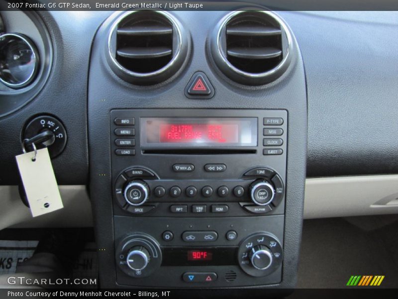 Emerald Green Metallic / Light Taupe 2007 Pontiac G6 GTP Sedan