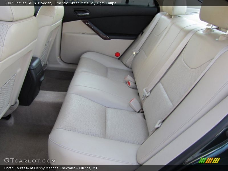 Emerald Green Metallic / Light Taupe 2007 Pontiac G6 GTP Sedan