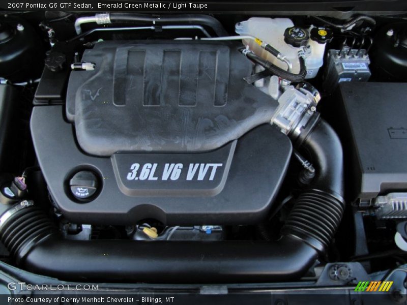  2007 G6 GTP Sedan Engine - 3.6 Liter DOHC 24 Valve VVT V6