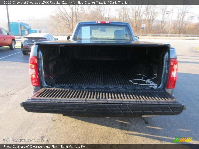 Blue Granite Metallic / Dark Titanium 2010 Chevrolet Silverado 1500 Regular Cab 4x4