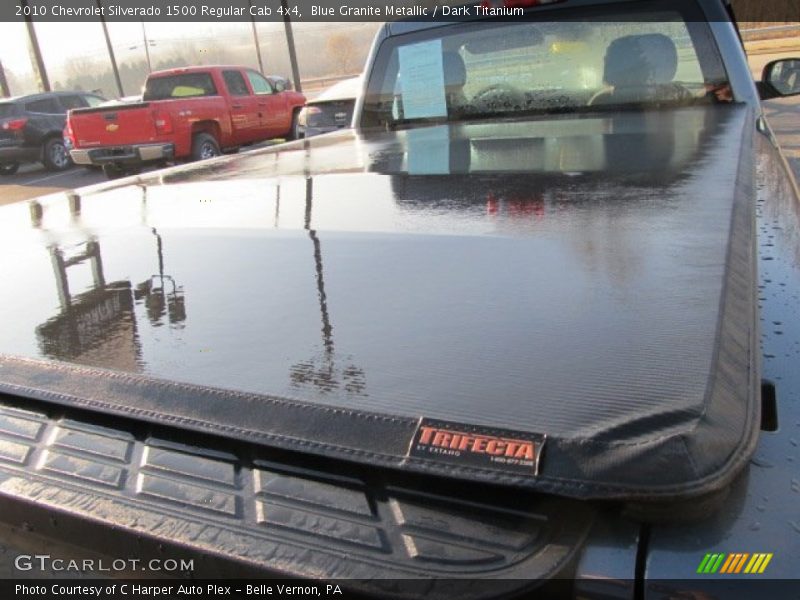 Blue Granite Metallic / Dark Titanium 2010 Chevrolet Silverado 1500 Regular Cab 4x4