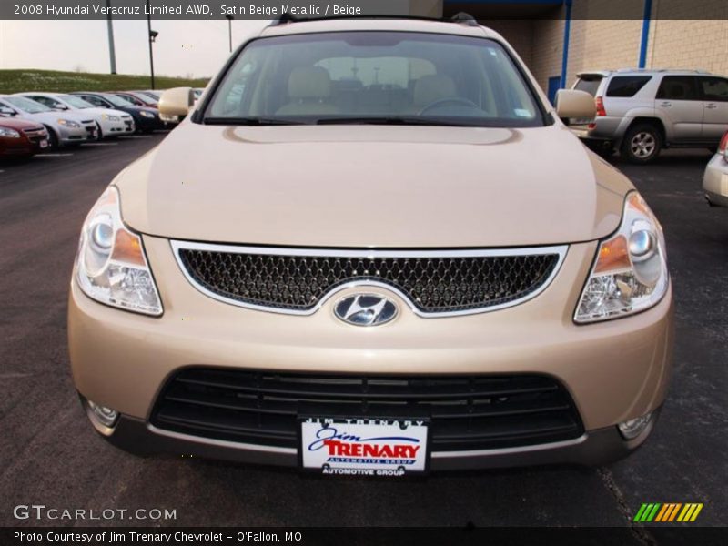 Satin Beige Metallic / Beige 2008 Hyundai Veracruz Limited AWD
