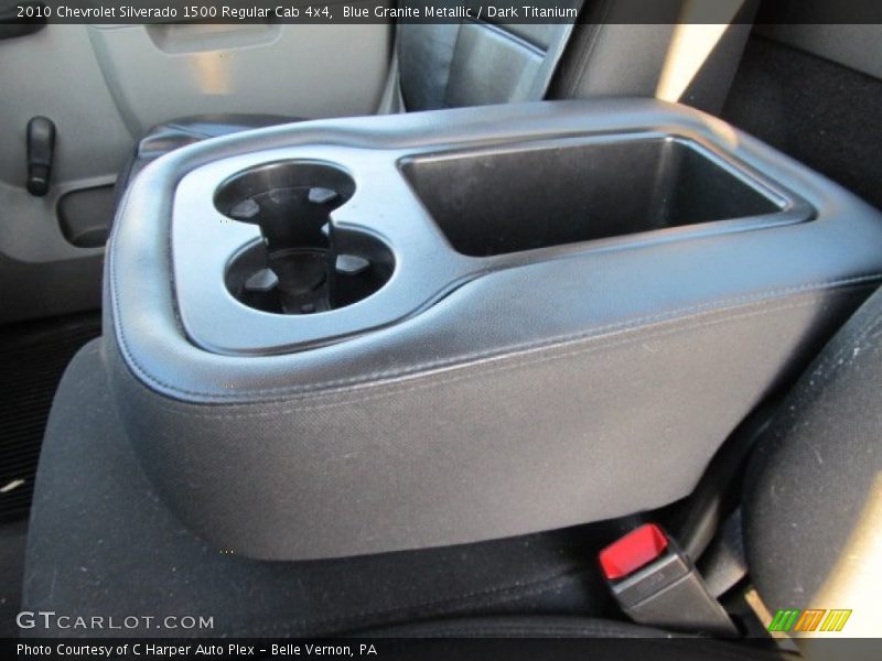 Blue Granite Metallic / Dark Titanium 2010 Chevrolet Silverado 1500 Regular Cab 4x4