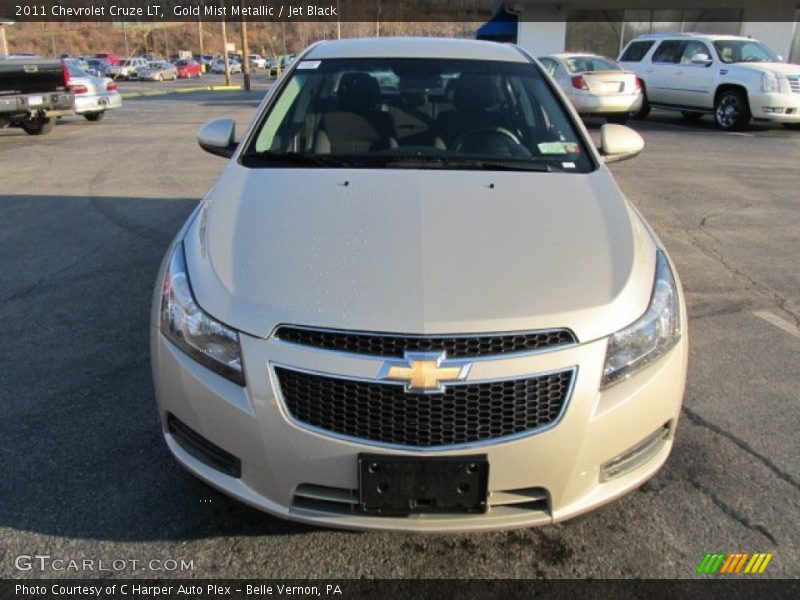 Gold Mist Metallic / Jet Black 2011 Chevrolet Cruze LT