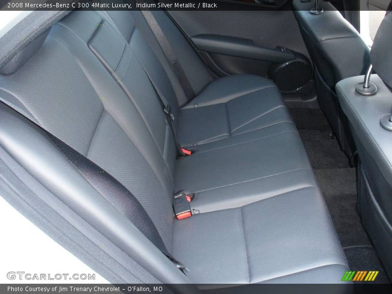 Iridium Silver Metallic / Black 2008 Mercedes-Benz C 300 4Matic Luxury