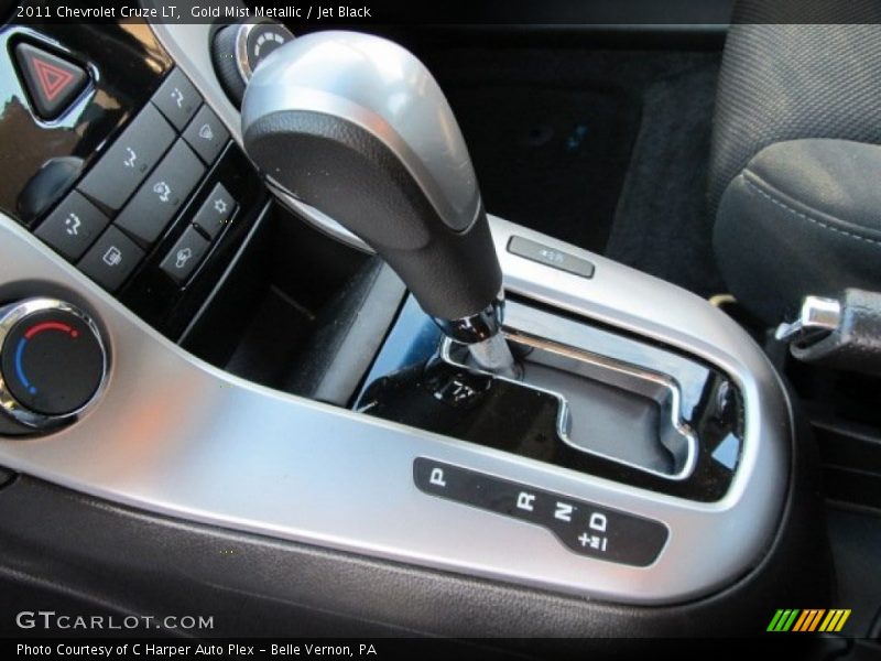 Gold Mist Metallic / Jet Black 2011 Chevrolet Cruze LT
