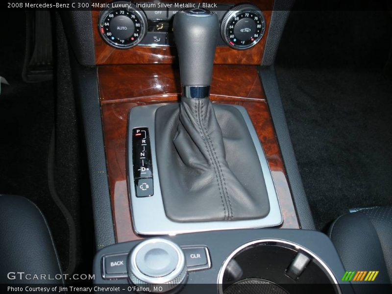 Iridium Silver Metallic / Black 2008 Mercedes-Benz C 300 4Matic Luxury