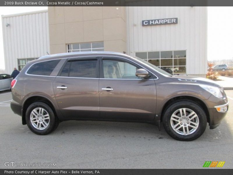 Cocoa Metallic / Cocoa/Cashmere 2009 Buick Enclave CX