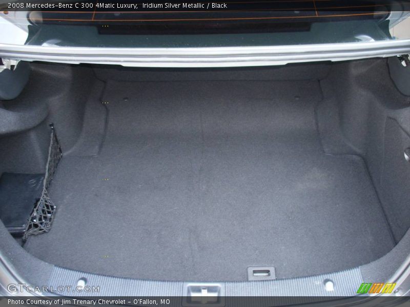 Iridium Silver Metallic / Black 2008 Mercedes-Benz C 300 4Matic Luxury