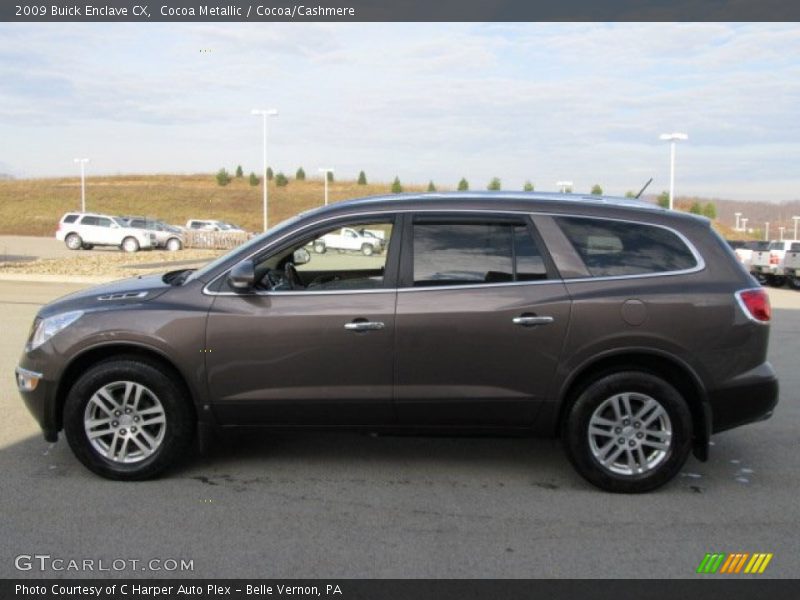 Cocoa Metallic / Cocoa/Cashmere 2009 Buick Enclave CX