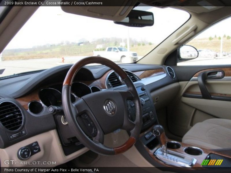 Dashboard of 2009 Enclave CX
