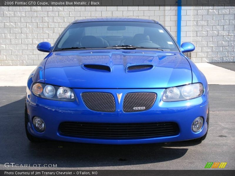 Impulse Blue Metallic / Black 2006 Pontiac GTO Coupe