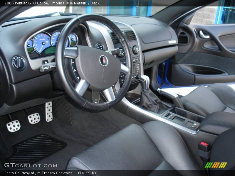 Black Interior - 2006 GTO Coupe 