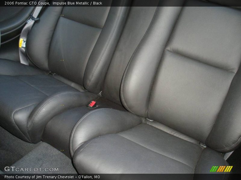 Impulse Blue Metallic / Black 2006 Pontiac GTO Coupe